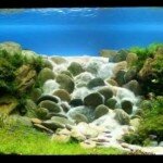 акваскейп водопад в аквариуме